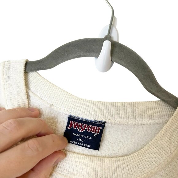 University of Minnesota Sweatshirt Adult XL White VTG 80s 90s Gophers Colorful - Picture 4 of 5